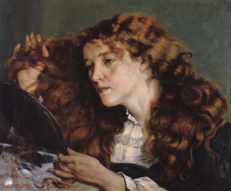 Gustave Courbet The Beautiful Irish Girl